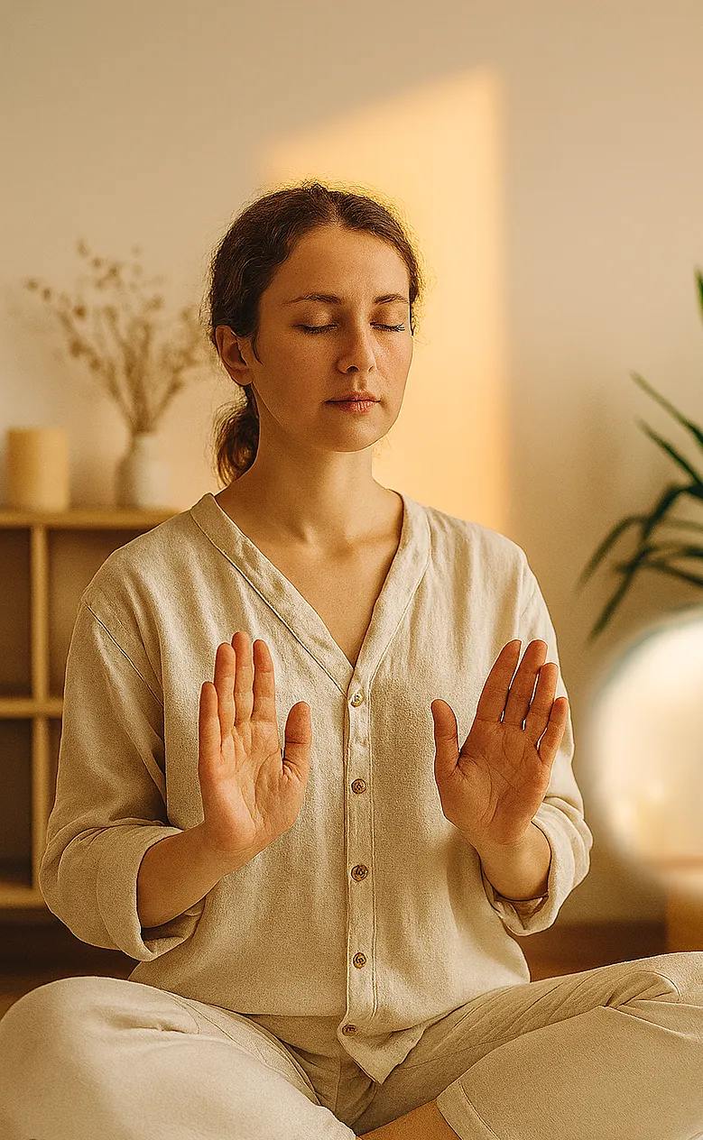 Sesión de Reiki